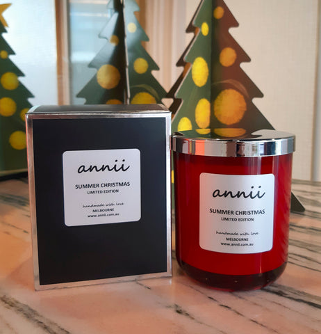 LIMITED EDITION "SUMMER CHRISTMAS" LUXURY COCOSOY CANDLES